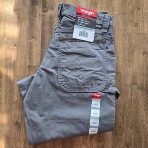 Wrangler Riggs Workwear Men's Ripstop Carpenter Jean 30x32 Slate Gray Grey NWT